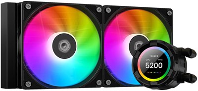 Система жидкостного охлаждения ID-COOLING SL240 XE BLACK 214237