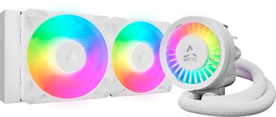 Система жидкостного охлаждения Arctic Liquid Freezer III Pro 240 ARGB White 214259