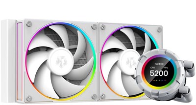 Система жидкостного охлаждения ID-COOLING SL240 WHITE 214260
