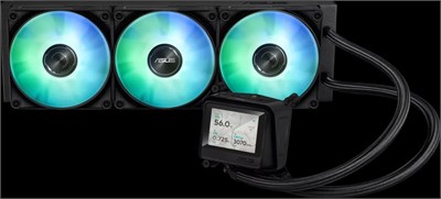 Система жидкостного охлаждения ASUS MAX Gaming LC 360 ARGB LCD Black 214296