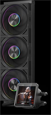 Система жидкостного охлаждения PCcooler DT360 ARGB Display Black 214297