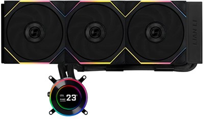 Система жидкостного охлаждения Lian Li HydroShift II LCD-C 360TL Black 214332