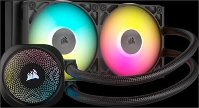 Система жидкостного охлаждения Corsair iCUE LINK TITAN 240 RX RGB Black (CW-9061016-WW) 214356