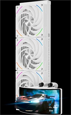 Система жидкостного охлаждения Thermalright Rainbow Vision 360 Turbo ARGB White 214357