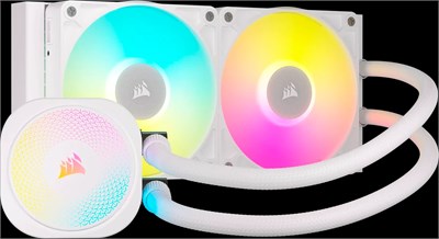Система жидкостного охлаждения Corsair iCUE LINK TITAN 240 RX RGB White (CW-9061020-WW) 214359