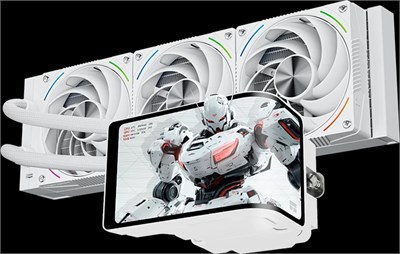 Система жидкостного охлаждения Thermalright Wonder Vision 360 Turbo ARGB White 214362