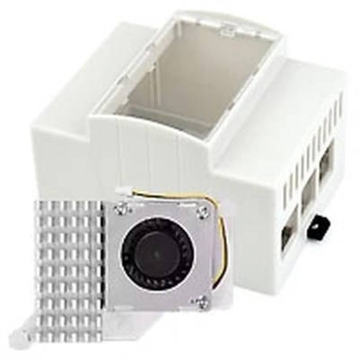 Корпус для одноплатного компьютера QUMO RS061 for Raspberry Pi 5 + Fans with Heat Sink 215085