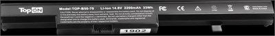 Аккумулятор для ноутбука TopON TOP-B50-70 215090
