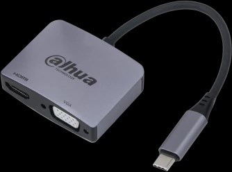 Док-станция Dahua USB 3.1 Type-C to HDMI + VGA Adapter 215212