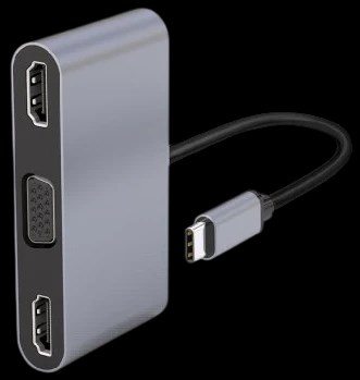 Док-станция KS-is USB-C 5-in-1 (KS-476) 215227