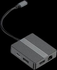 Док-станция KS-is USB-C 7-in-1 (KS-099K) 215263