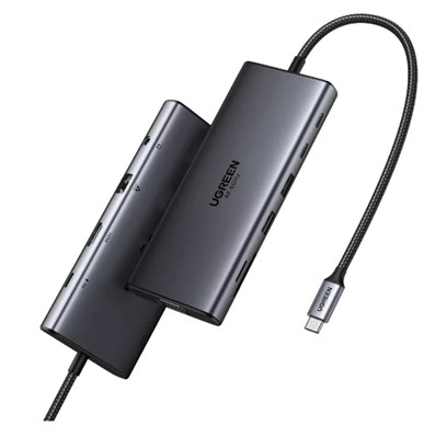 Док-станция UGREEN Revodok 11-in-1 USB-C Hub Grey (CM639) 215272