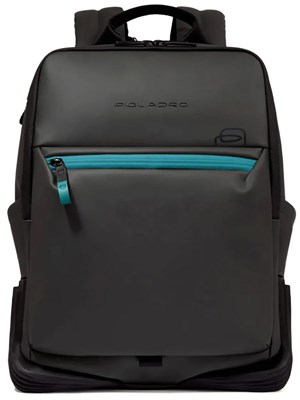 Рюкзак для ноутбука Piquadro Water Resistant Laptop 14" Backpack Black (CA6464C2OW) 215596