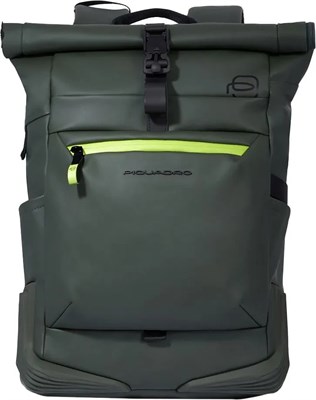 Рюкзак для ноутбука Piquadro Roll Top Backpack for Laptop 15.6 Green (CA6291C2OW) 215605