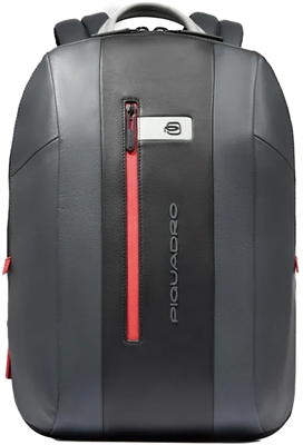 Рюкзак для ноутбука Piquadro Expandable Laptop Backpack 15.6" Grey/Black (CA6384UB00/GRN) 215615