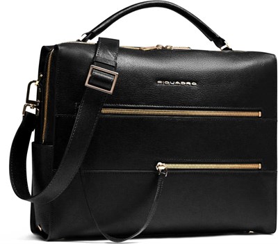 Сумка для ноутбука Piquadro Women's Laptop Bag 14" Black (CA6774W140) 215631