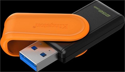 USB Flash накопитель 256GB Kingston DataTraveler Exodia S Black/Orange (DTXS/256GB) 216962