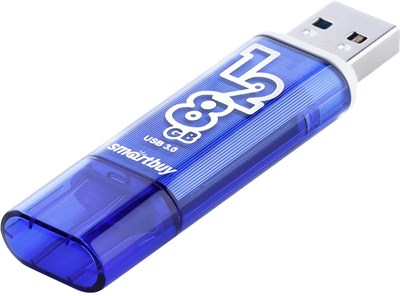 USB Flash накопитель 128GB SmartBuy Glossy Dark Blue (SB128GBGS-DB) 217156