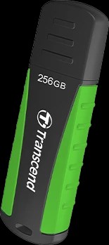USB Flash накопитель 256GB Transcend JetFlash 810 Black/Green (TS256GJF810) 217221