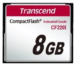 Карта памяти 8GB Compact Flash Transcend 220x (TS8GCF220I) 217856