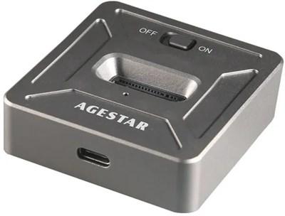 Док-станция для SSD AgeStar 31CBNV1C Grey 217890