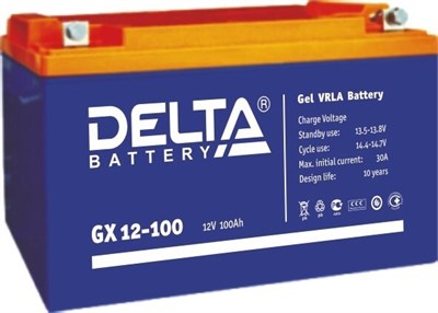 Аккумуляторная батарея Delta GX 12-100 220810