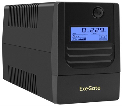 ИБП ExeGate Smart LB-500.LCD.AVR.2SH 221005