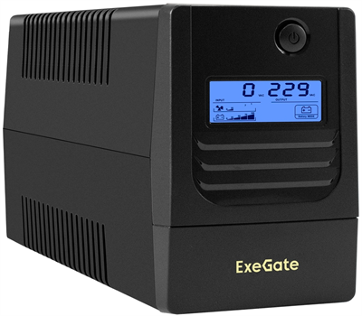 ИБП ExeGate SpecialPro Smart LB-600.LCD.AVR.2SH 221025