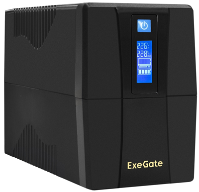 ИБП ExeGate Power Smart ULB-650.LCD.AVR.4C13 221029