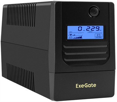 ИБП ExeGate Smart LB-800.LCD.AVR.2SH.USB 221054