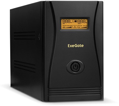 ИБП ExeGate SpecialPro Smart LLB-1000.LCD.AVR.4SH.RJ.USB 221228