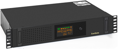 ИБП ExeGate ServerRM UNL-800.LCD.AVR.2SH.3C13.USB.2U 221257