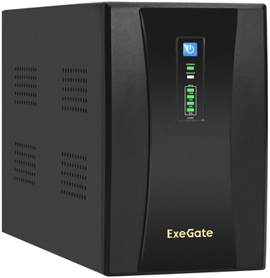 ИБП ExeGate SpecialPro UNB-2000.LED.AVR.4C13.RJ.USB 221327