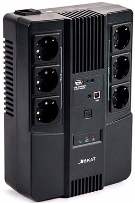 ИБП Бастион SKAT-UPS 800-AI-IN-1x9 221360