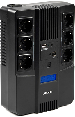 ИБП Бастион SKAT-UPS 800-AID-IN-1x9 221404