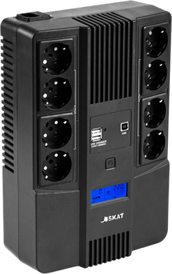 ИБП Бастион SKAT-UPS 1000-AID-IN-1x9-8 221424