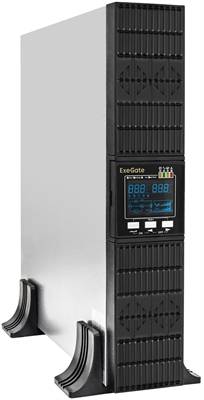 ИБП ExeGate PowerExpert ULS-1000.LCD.AVR.1SH.2C13.USB.RS232.SNMP.2U 221508