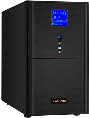 ИБП ExeGate SineTower SN-3000.LCD.AVR.3SH.1C13.RJ.USB 221572