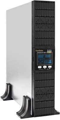 ИБП ExeGate PowerExpert ULS-2000.LCD.AVR.6C13.USB.RS232.SNMP.BC.2U (C13, USB) 221599