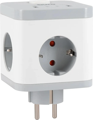Сетевой разветвитель Buro BU-PW3UC-W 222004