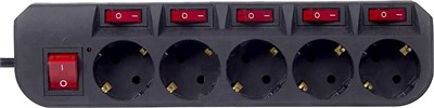 Сетевой фильтр Buro 500SH-3-SW-B 222020