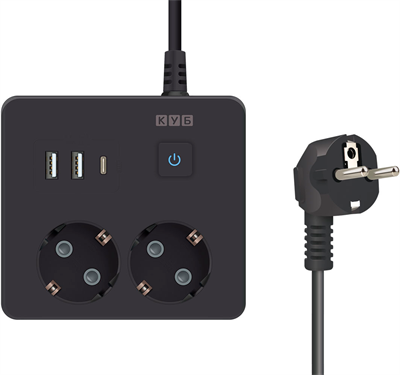 Сетевой удлинитель Power Cube SPG5-B4 222044
