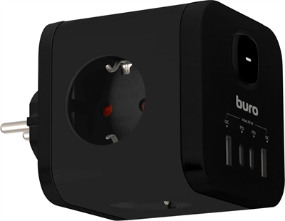 Сетевой разветвитель Buro BU-PW3UC-Plus-B 222049