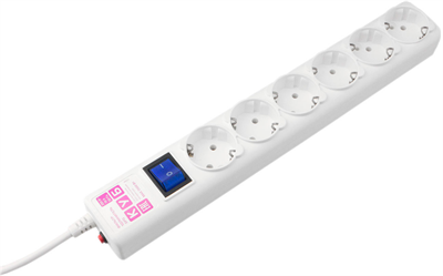 Сетевой фильтр Power Cube SPG6-A4 White 222055