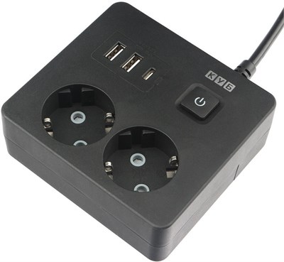 Сетевой удлинитель Power Cube PC-1B-2M 222067