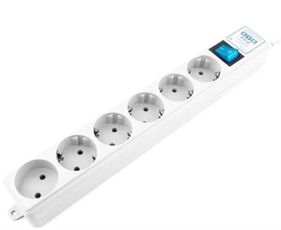 Сетевой фильтр Power Cube SPL(5+1)-16B-P-5M White 222096