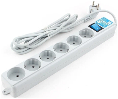 Сетевой фильтр Power Cube SPL6-16-P-5М White 222124