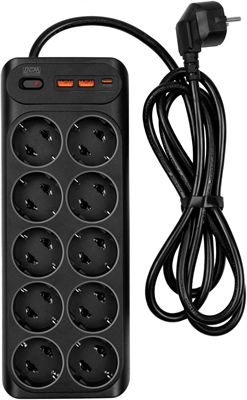 Сетевой фильтр Powercom SP-10 3 м 222223