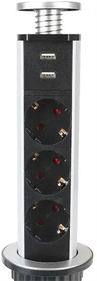 Сетевой удлинитель PREMIER Vertical 3R USB Grey, 1.8м 222273
