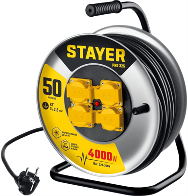 Сетевой удлинитель STAYER 55076-50_Z01 222302